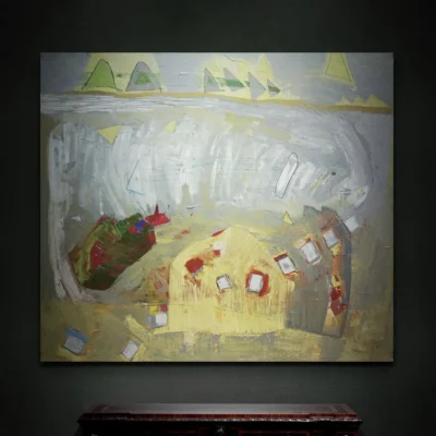 "City S891" - abstract art by Svetlana Vuksanovic