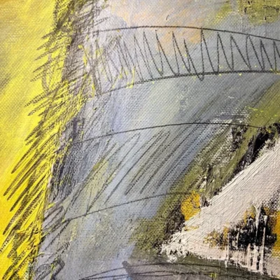 "Hiram's gone" - detail of painting by Svetlana Vuksanovic