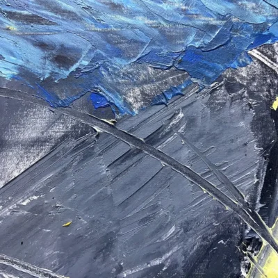 "Island 273" - painting detail