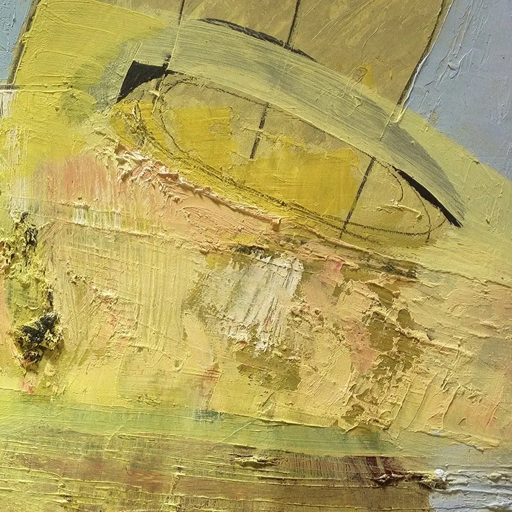 "Portrait of a Tiger" detail of painting by Svetlana Vuksanovic