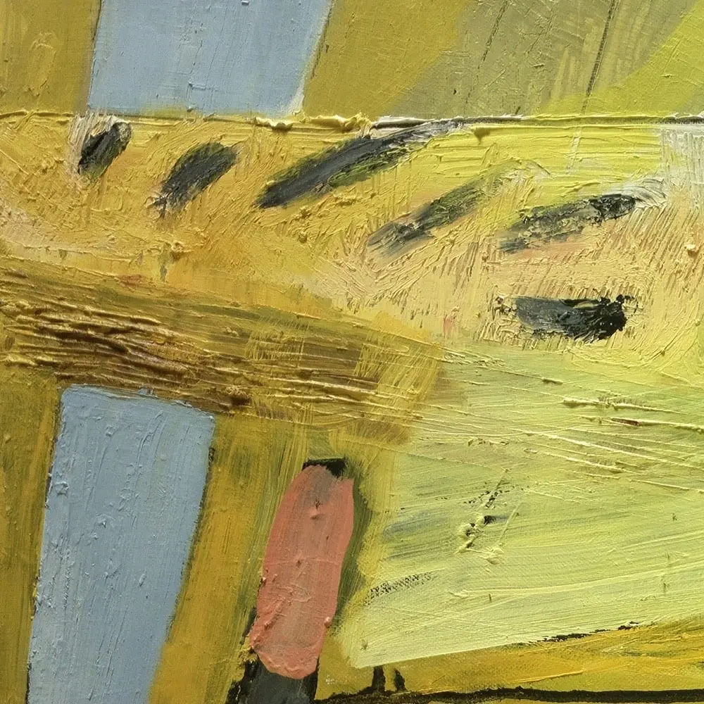 "Portrait of a Tiger" detail of painting by Svetlana Vuksanovic