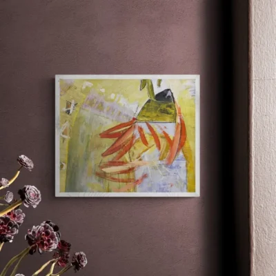 "Return of Fisherman" - painting by Svetlana Vuksanovic