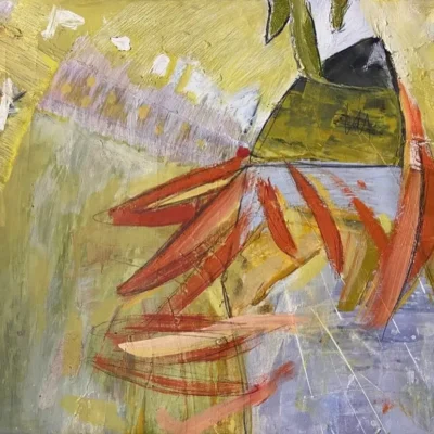 Return-of-Fisherman-60×50-painting-svetlana-vuksanovic6-rotated "Return of Fisherman" - painting by Svetlana Vuksanovic