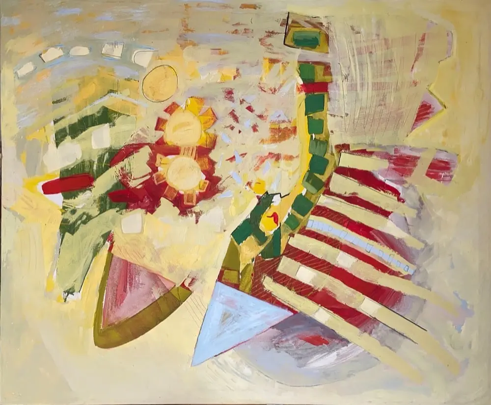 "The Spine of the World" painting by Svetlana Vuksanovic