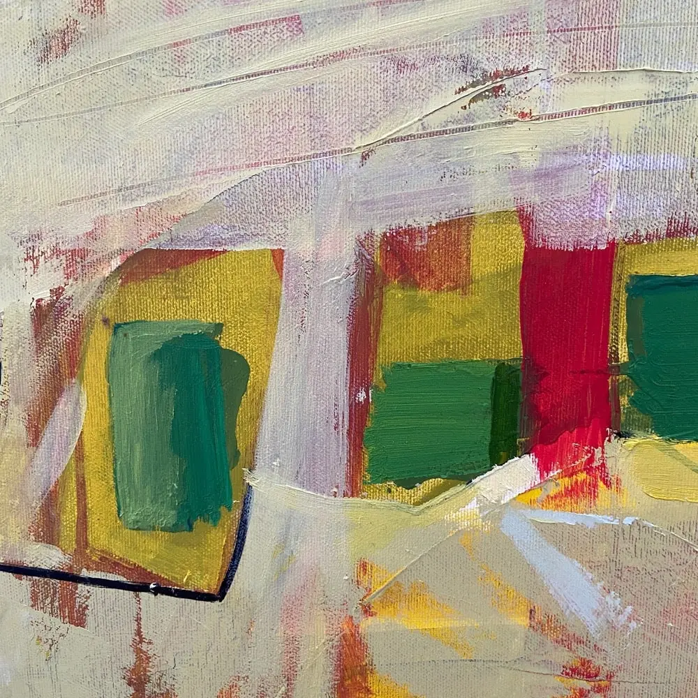 "The Spine of the World" detail of painting by Svetlana Vuksanovic