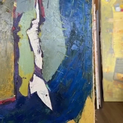 Visible-Landscape-oil-on-canvas-120x140cm-abstract-painting-svetlana-vuksanovic4